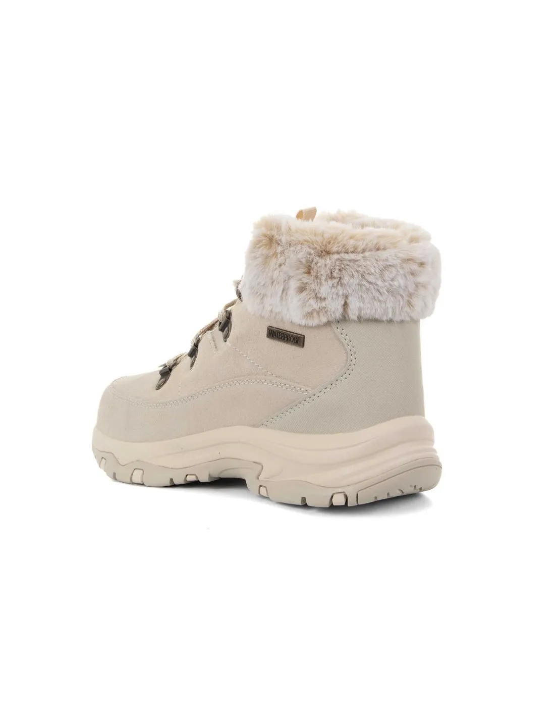 SKECHERS  BOTAS NATURAL TREGO SNOW WORRIES 167882 MUJER