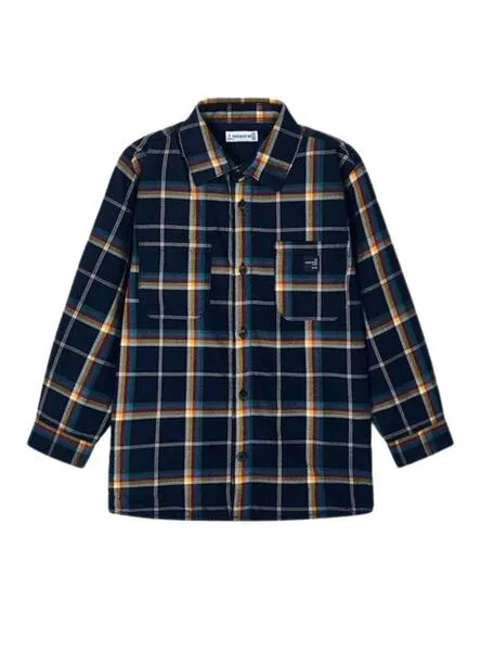 Sobrecamisa Mayoral Cuadro Marino para Niño