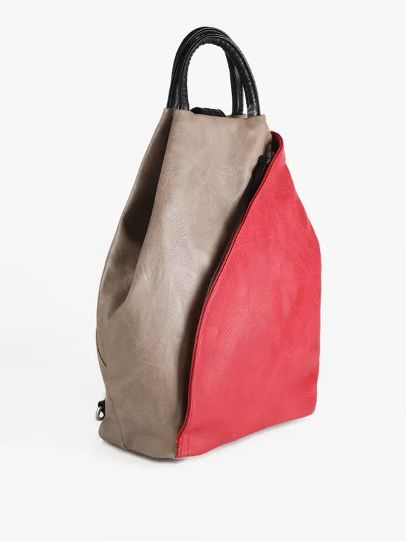 Solada Mochila de mujer bicolor