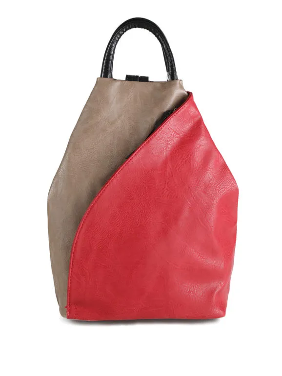 Solada Mochila de mujer bicolor