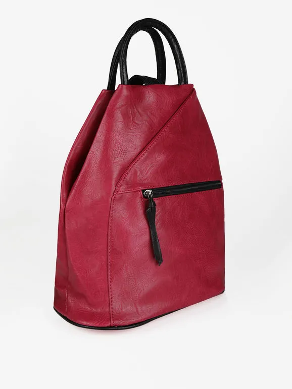 Solada Mochila de mujer de color liso.