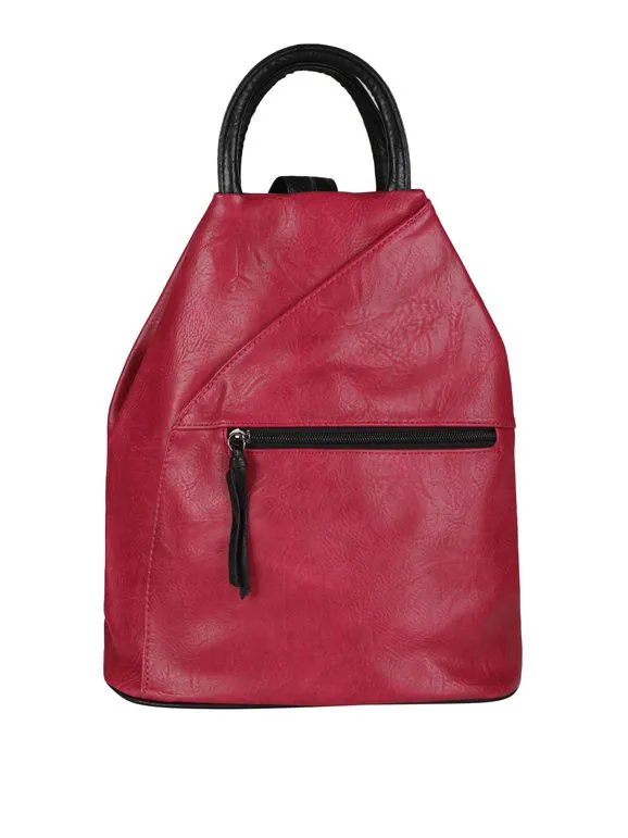 Solada Mochila de mujer de color liso.