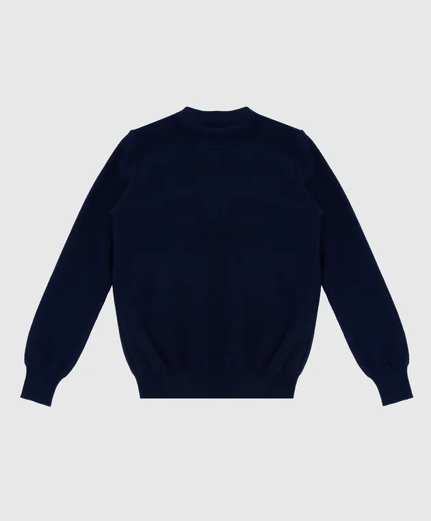 Stefano Ricci Children's cashmere sweater with logo