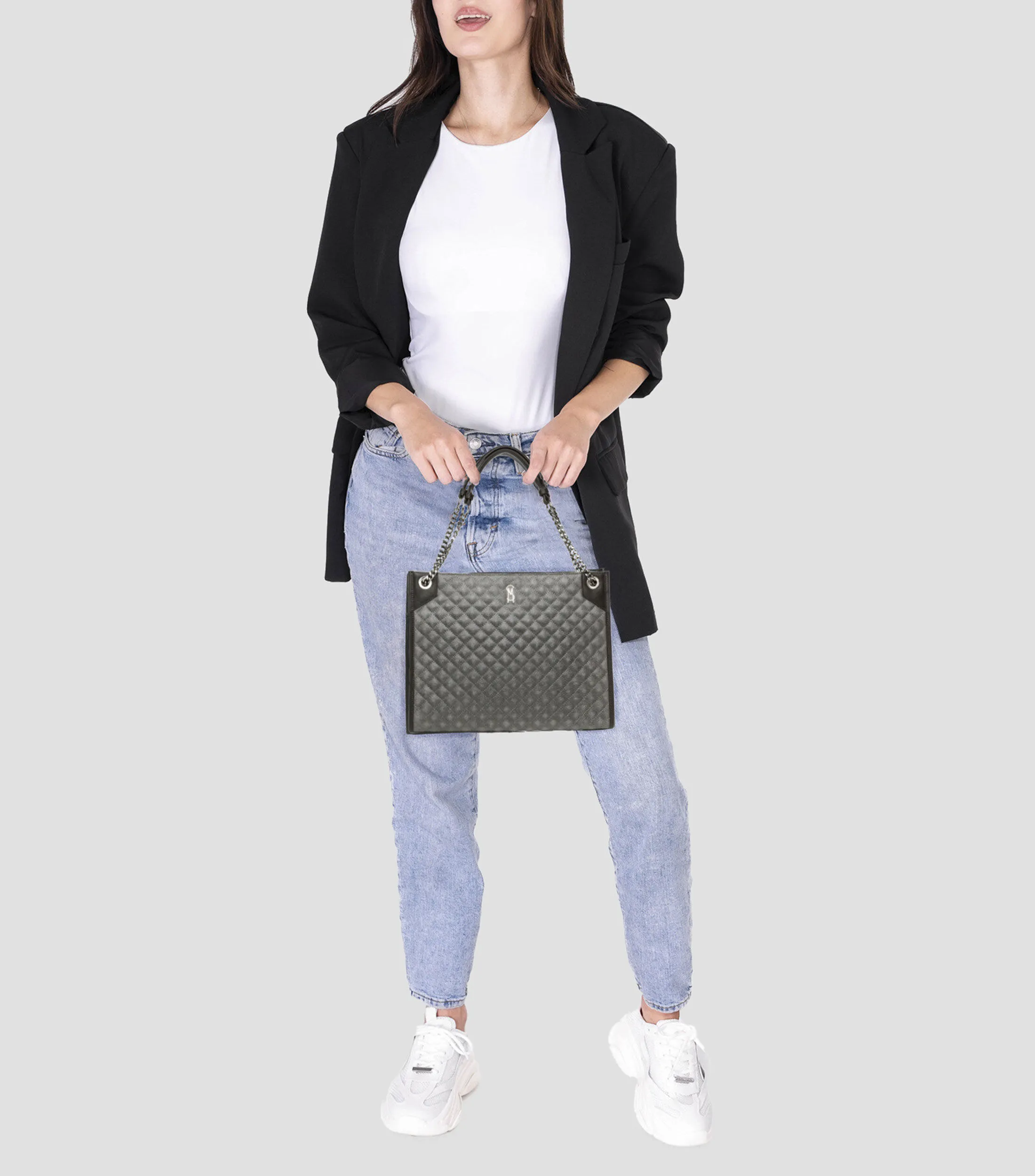 Steve Madden Bolso Tote Baccent acolchado Mujer