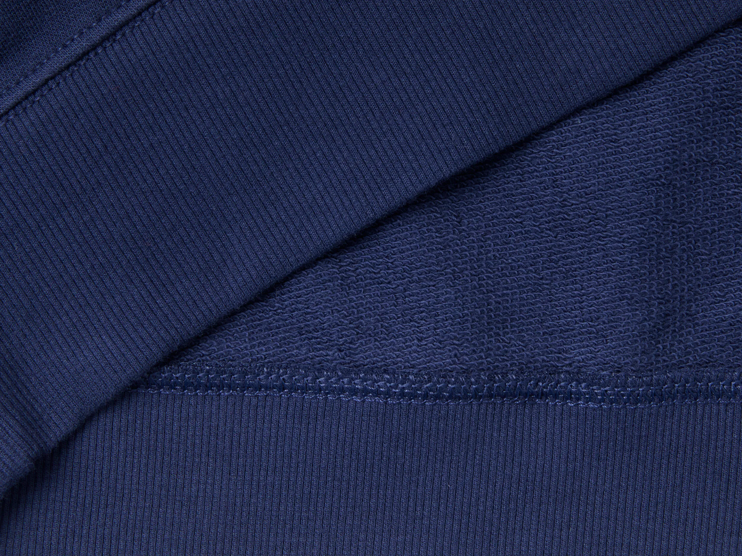 Sudadera cerrada de 100 % algodón