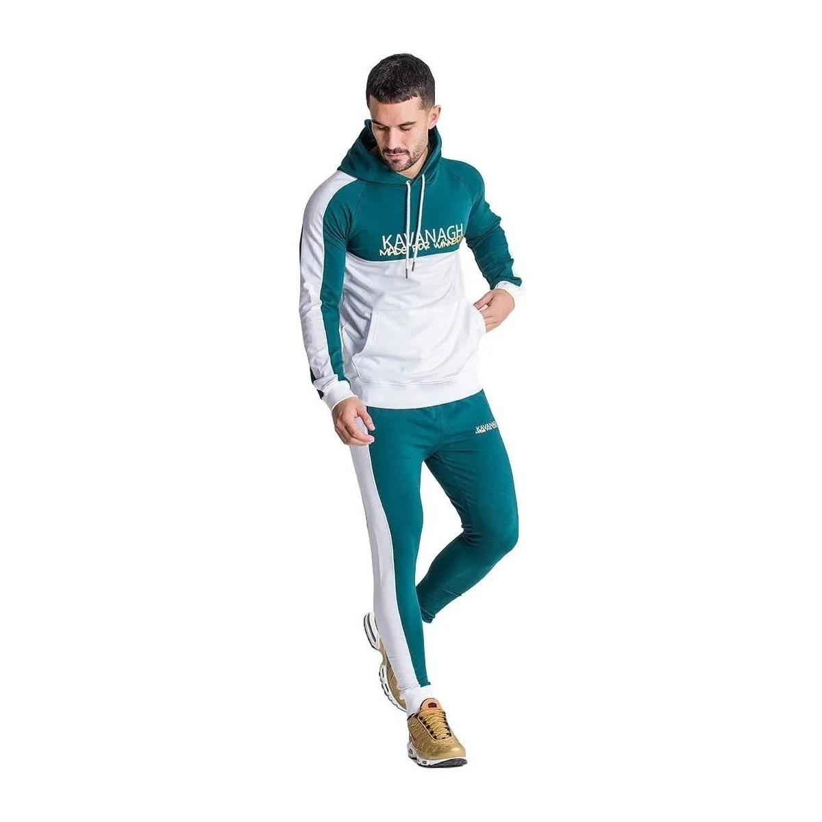 Sudadera  con Arte Callejero Verde