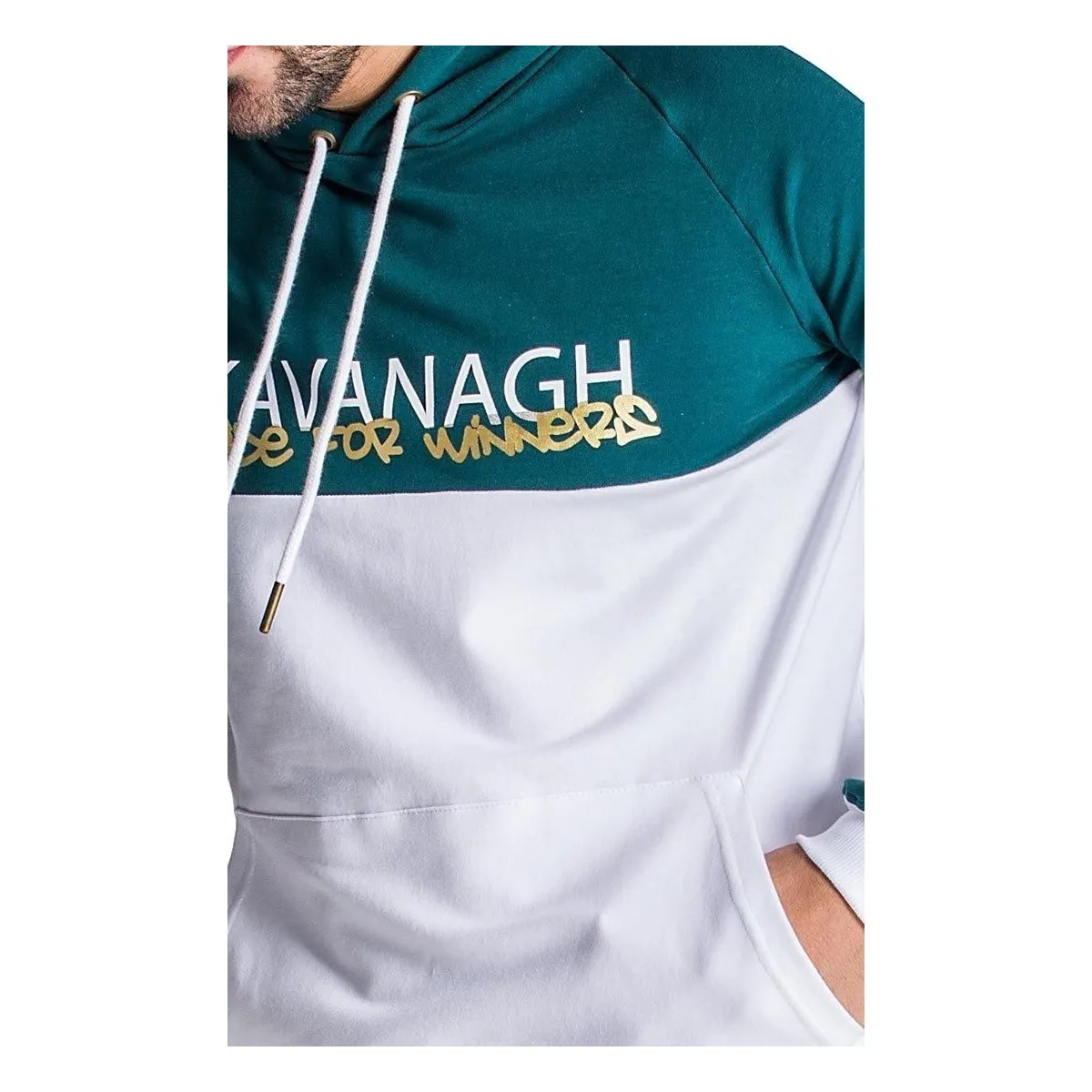Sudadera  con Arte Callejero Verde