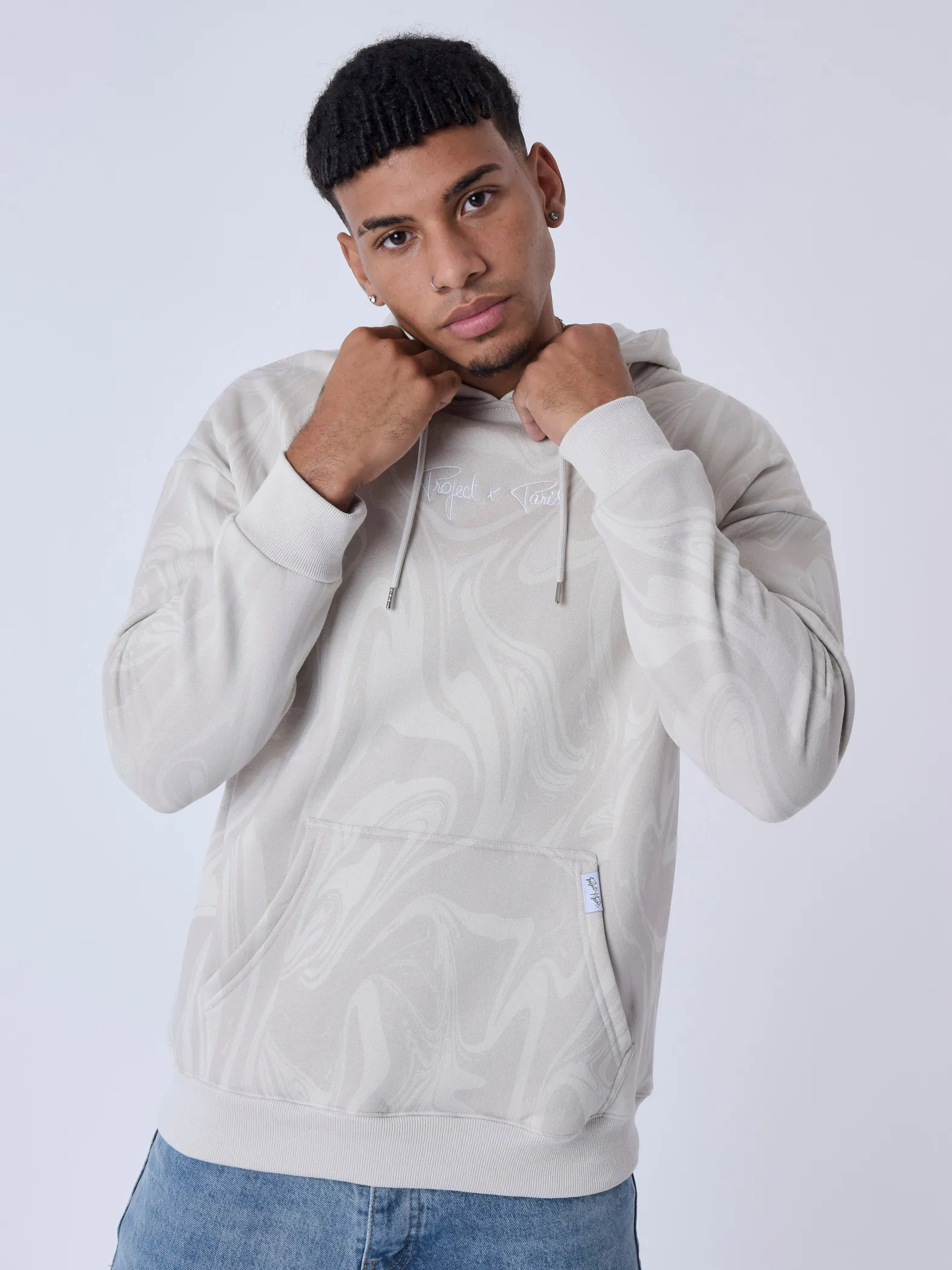 Sudadera con capucha Liquid Marble