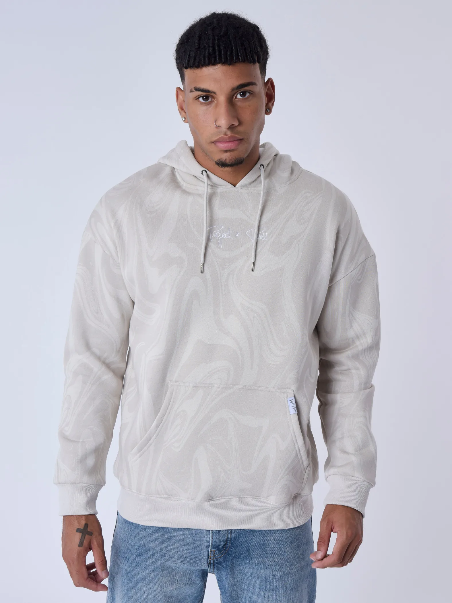 Sudadera con capucha Liquid Marble