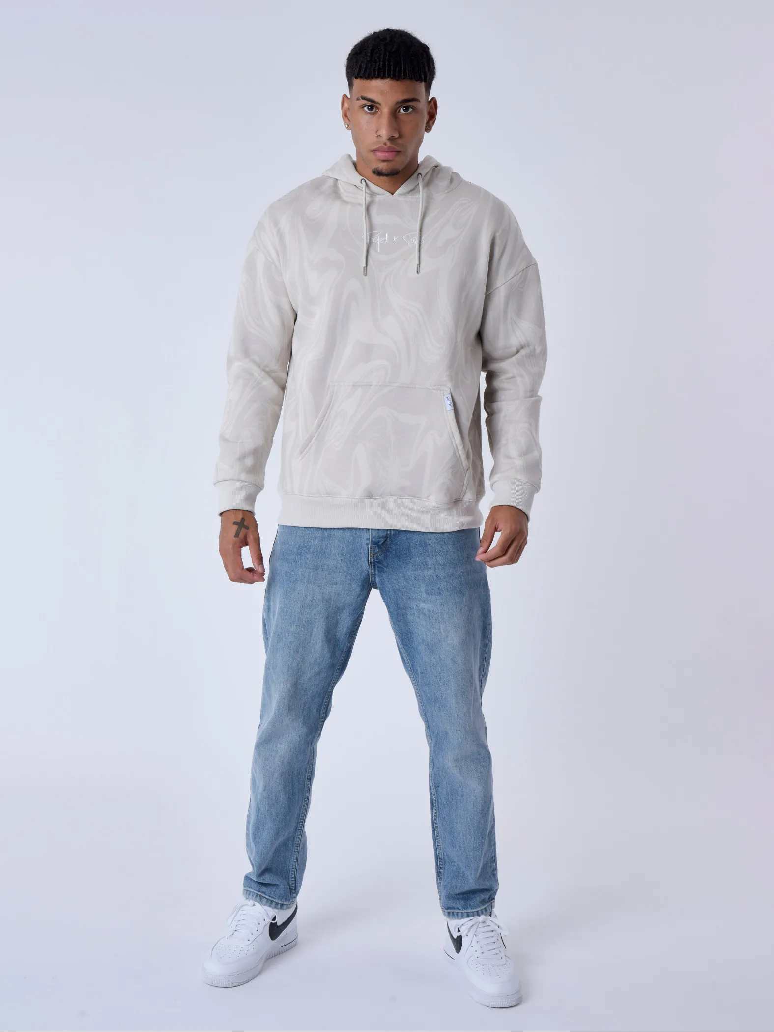 Sudadera con capucha Liquid Marble