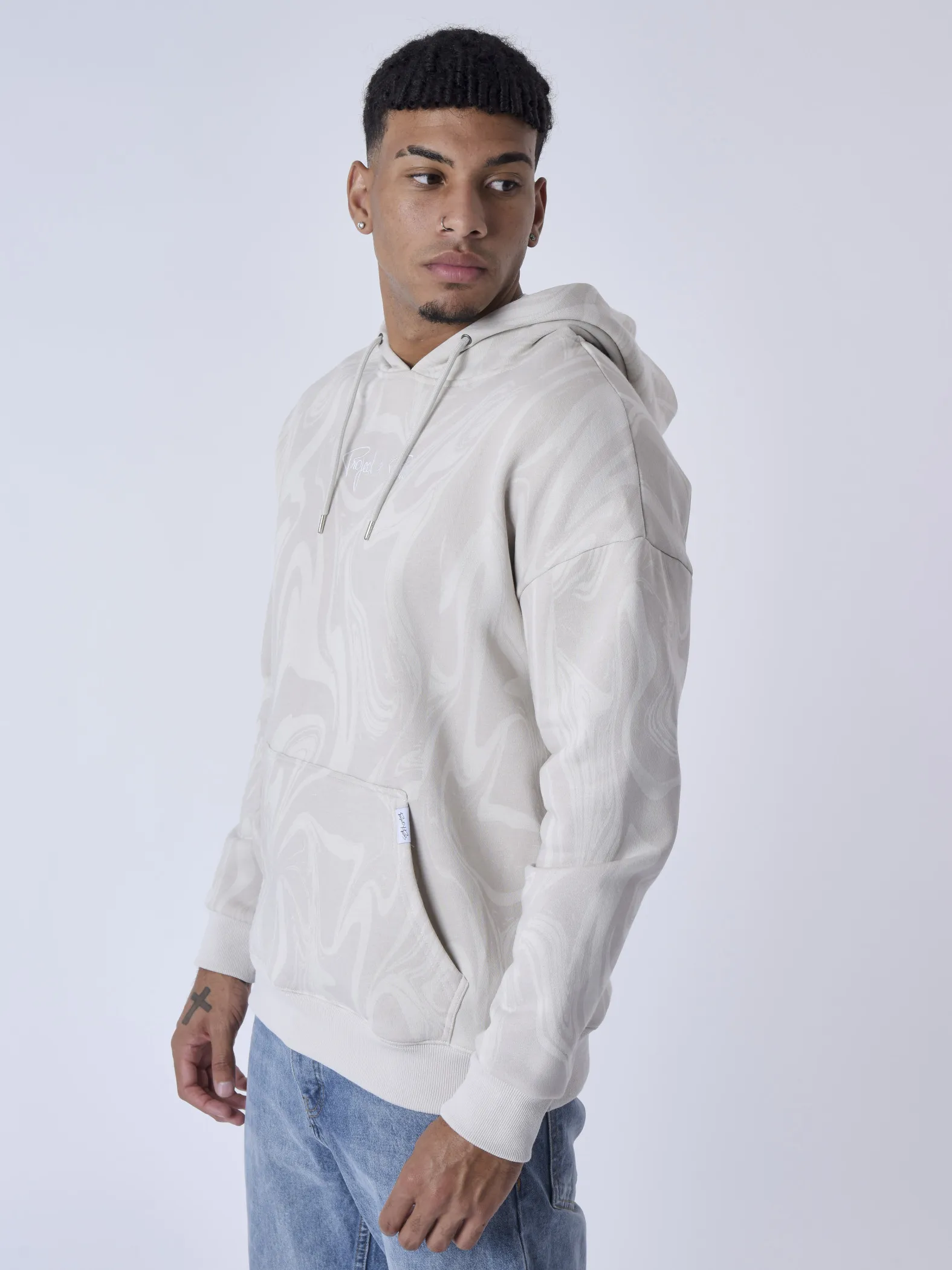 Sudadera con capucha Liquid Marble