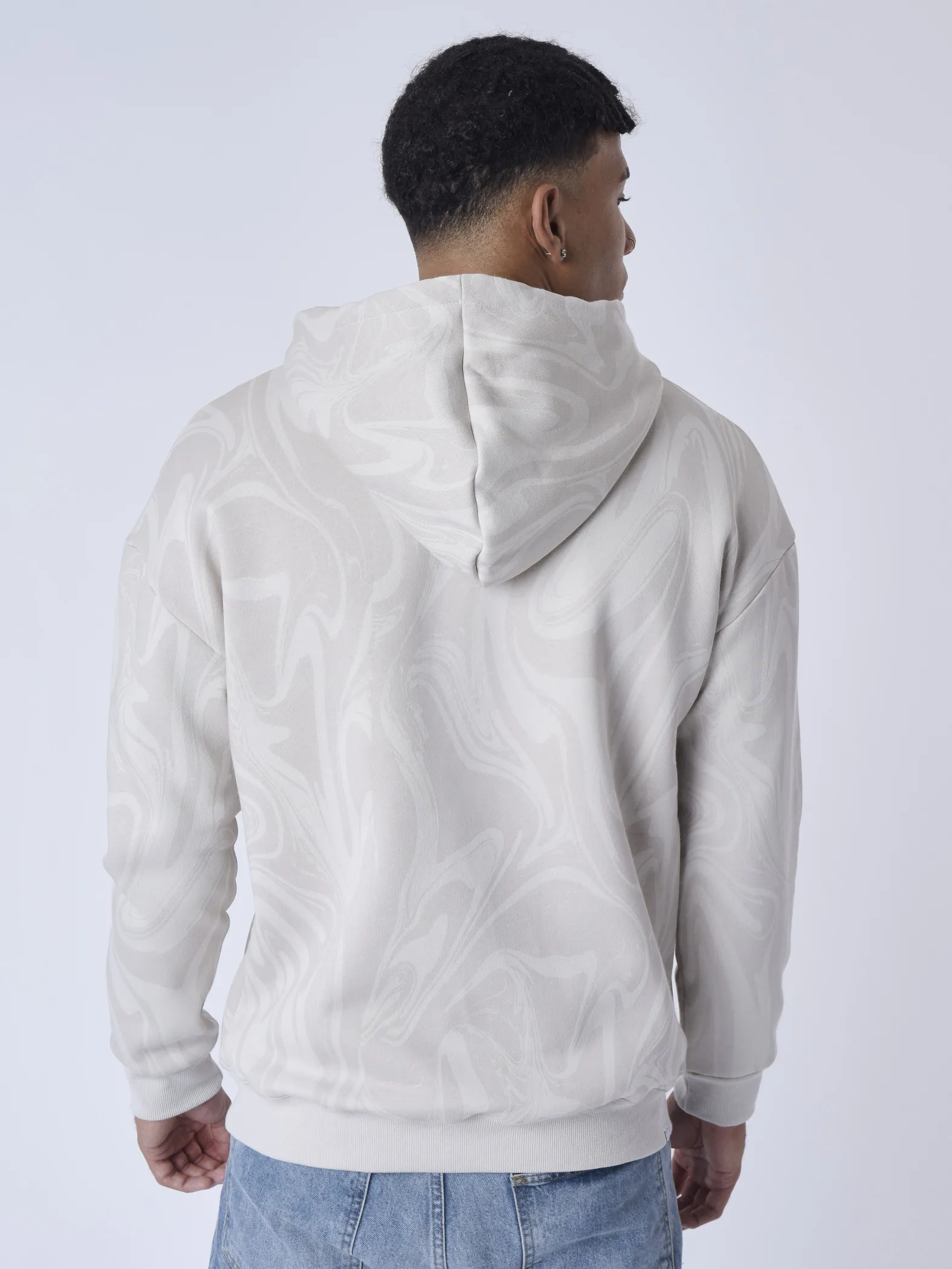 Sudadera con capucha Liquid Marble