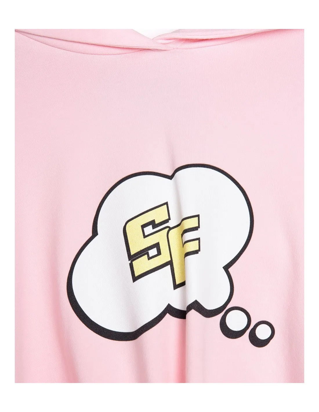 Sudadera Crop SF Fucsia