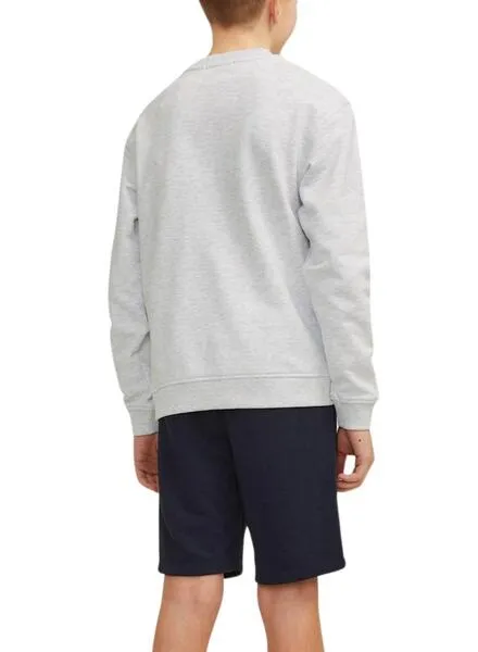 Sudadera Jack And Jones Aruba Gris Para Niño