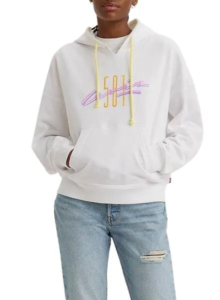 Sudadera Levis Graphic Blanco para Mujer
