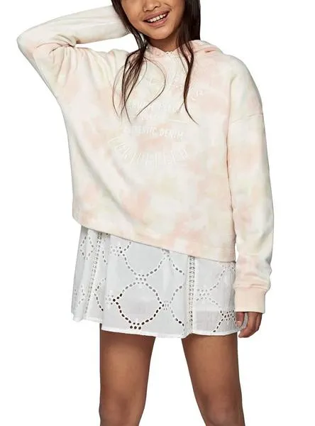 sudadera pepe jeans elite multicolor para niña