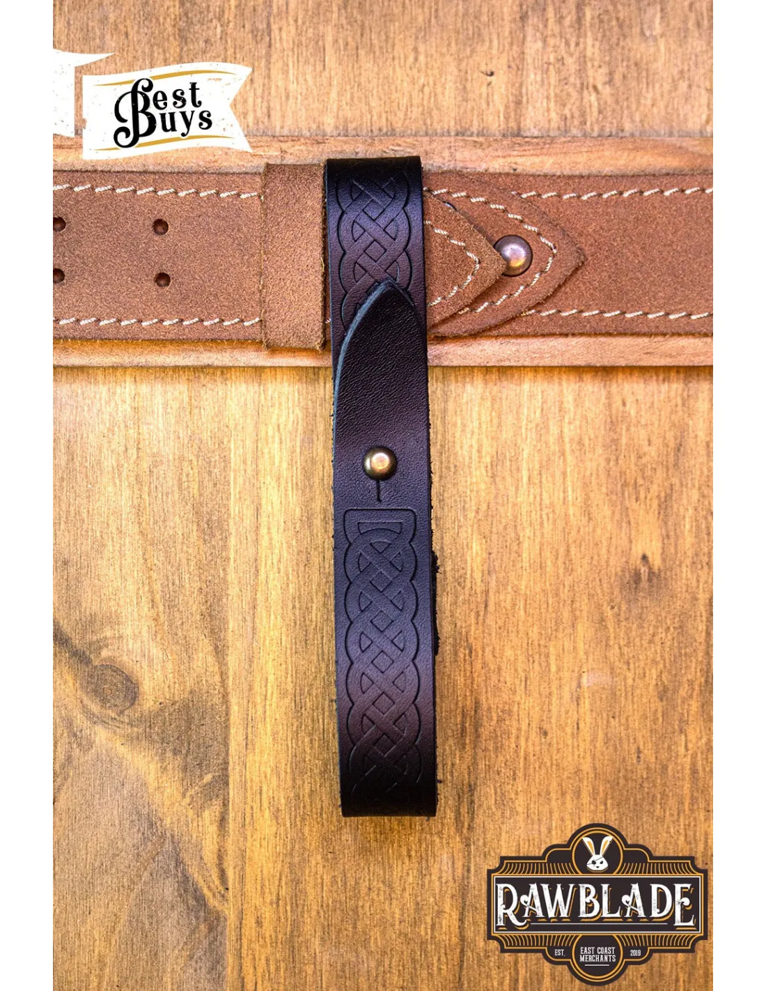 TAHALí FIANNA DE CINTURóN PARA TAZAS  NEGRO