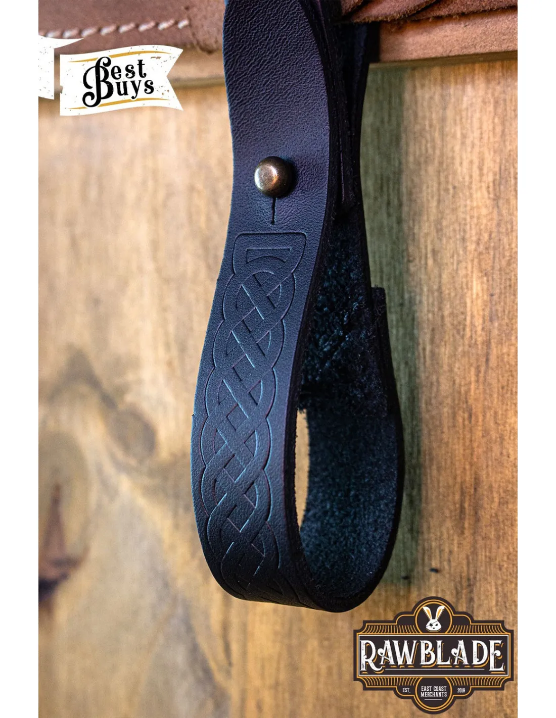 TAHALí FIANNA DE CINTURóN PARA TAZAS  NEGRO