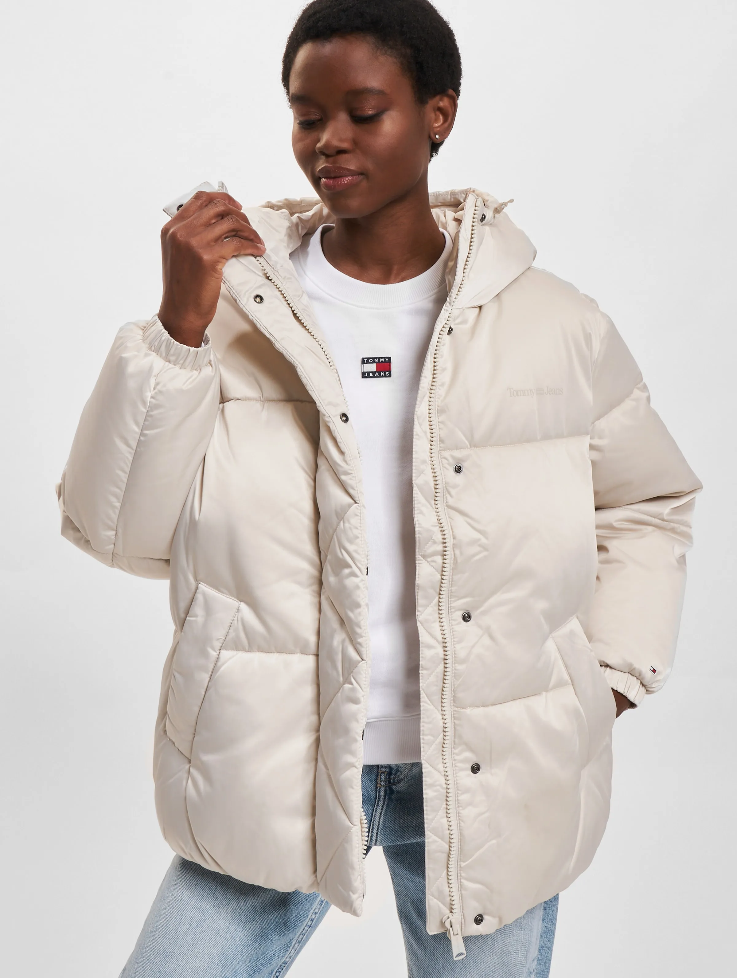 Tommy Jeans Oversized Satin