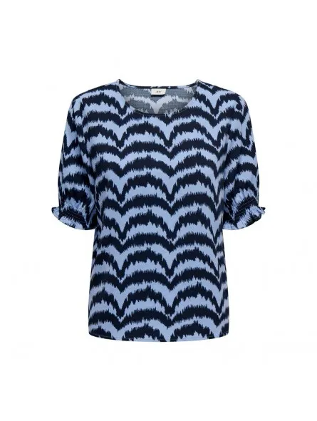 Top estampado integral