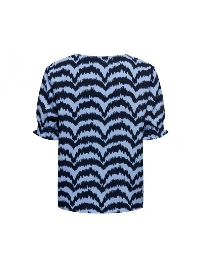 Top estampado integral