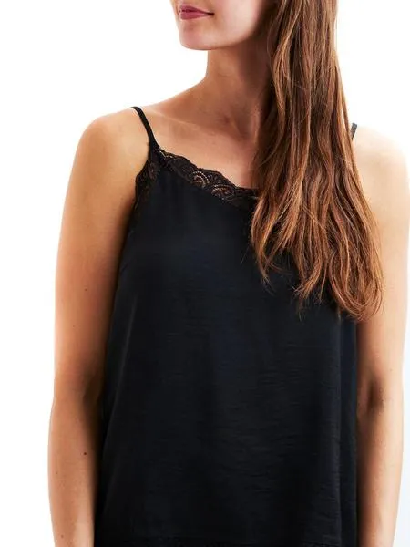 Top Vila Vicava Negro Para Mujer