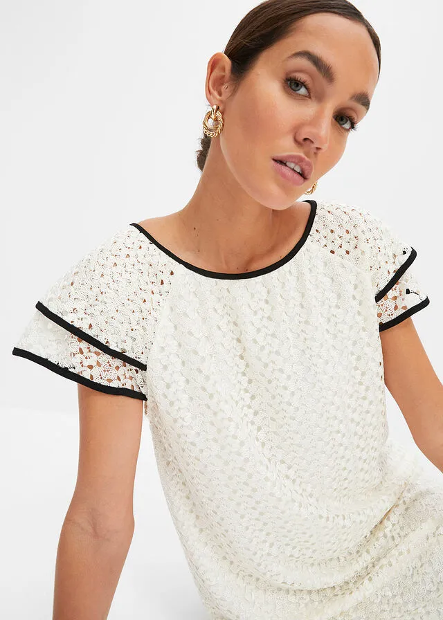 Vestido Blanco lana