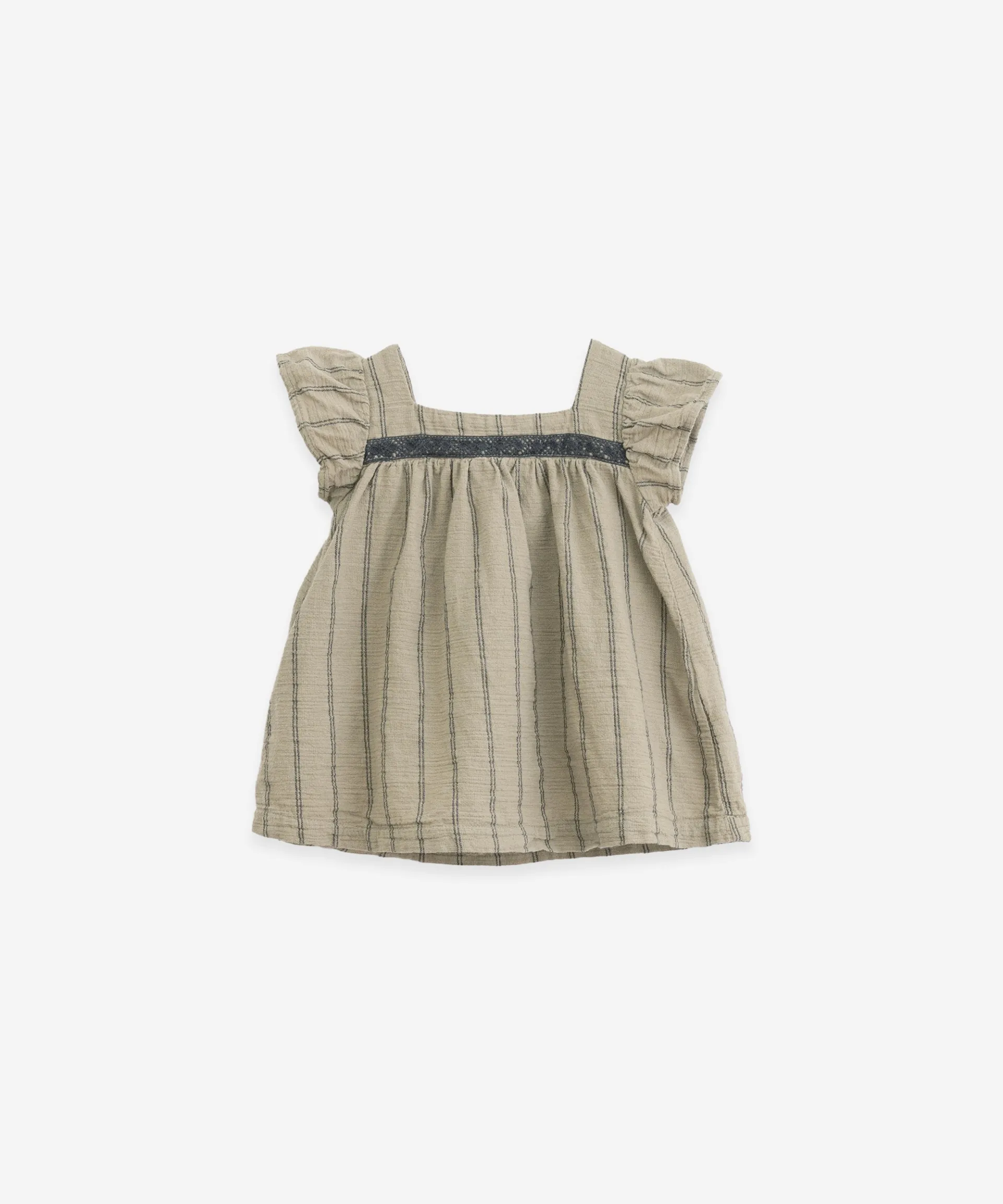 Vestido con escote cuadrado | Botany