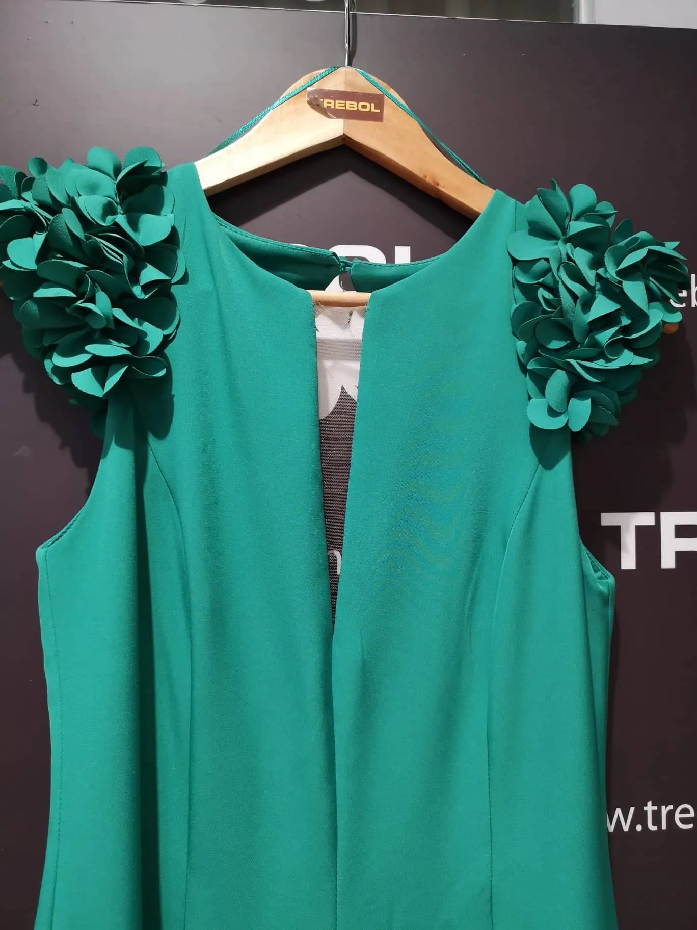 Vestido largo de fantasía