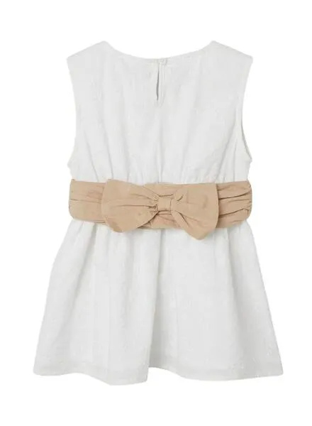Vestido Name It Feline Spencer Blanco Para Niña
