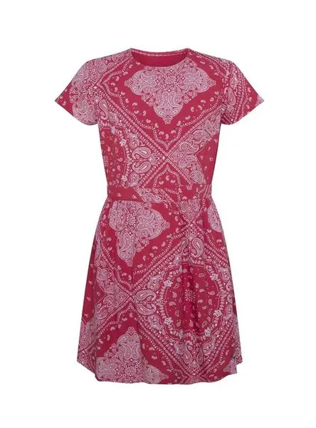 vestido pepe jeans nana rojo para niña
