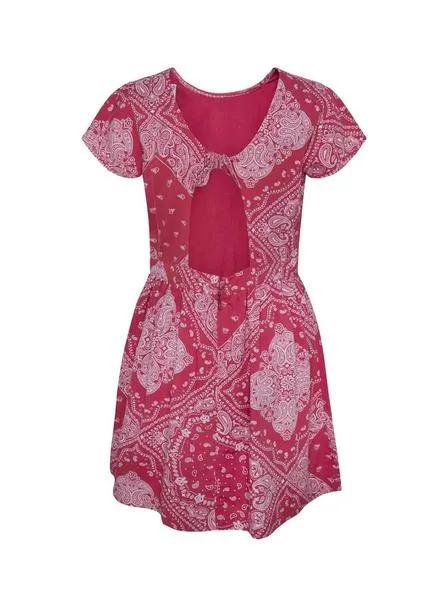 vestido pepe jeans nana rojo para niña