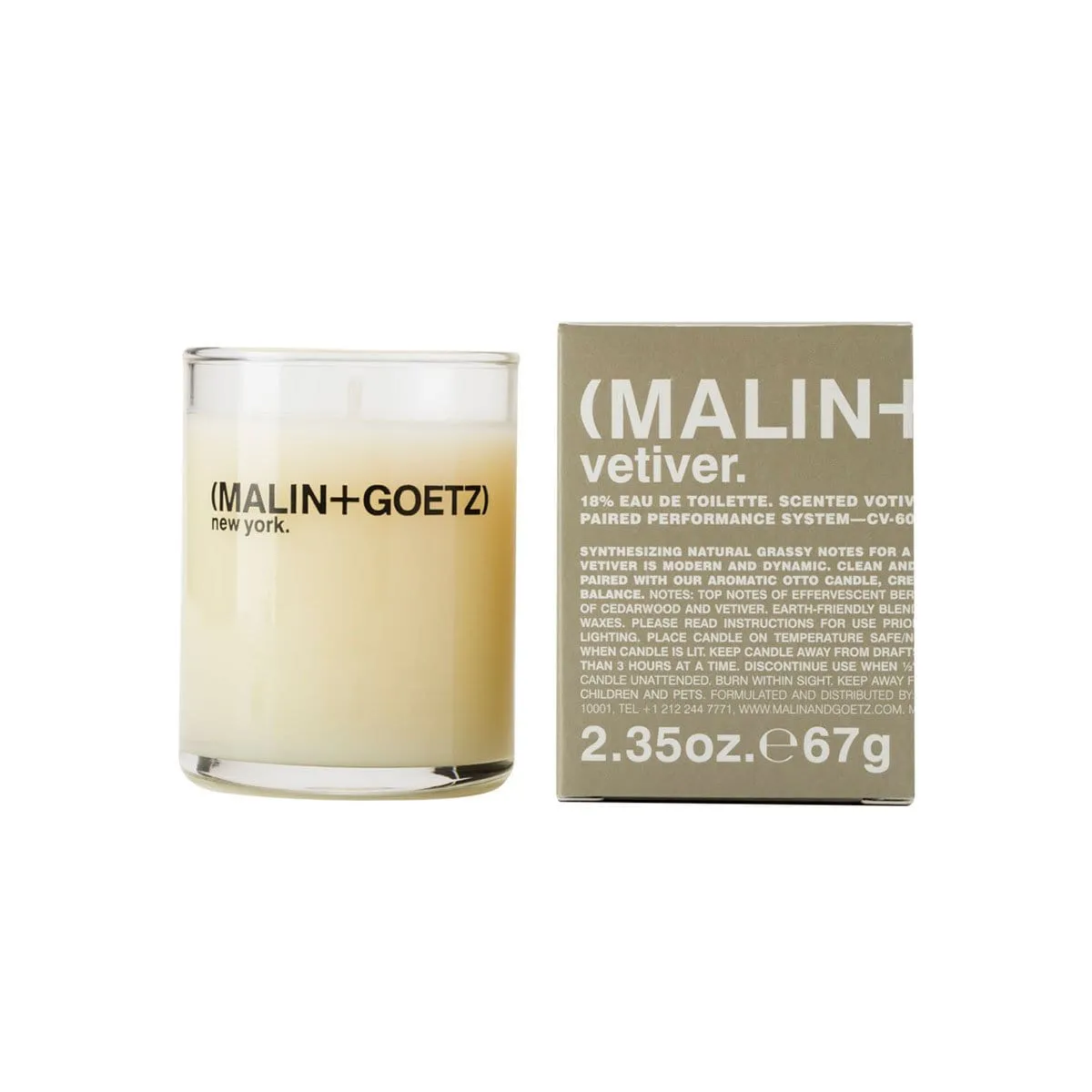 Vetiver Candle (MALIN+GOETZ) Vela Perfumada