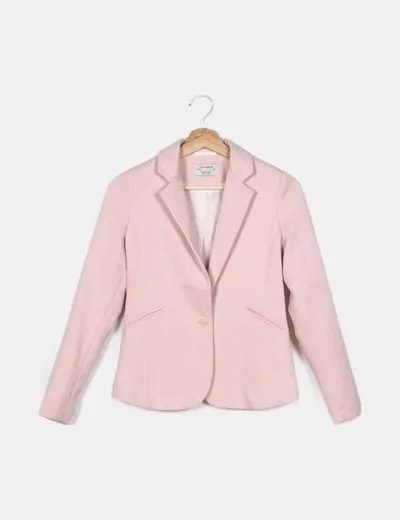 Young Dimension Blazer rosa textura