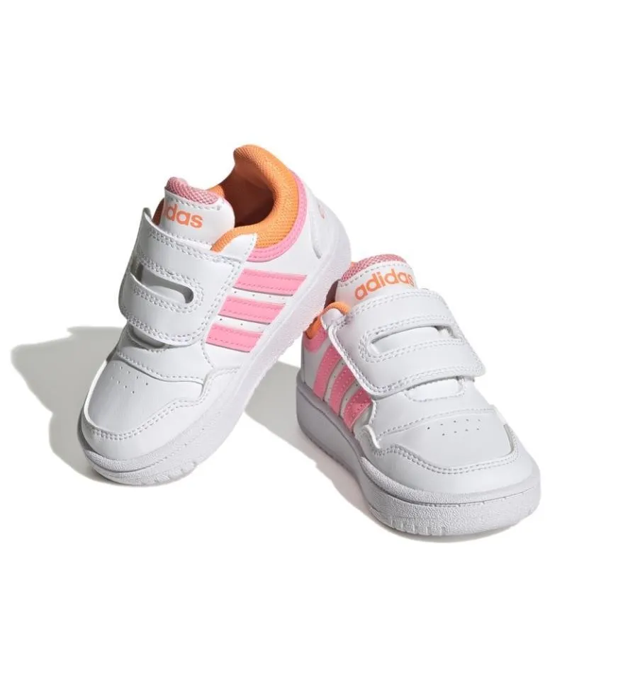 ZAP B ADIDAS HOOPS 3.0 BLANCA ROSA