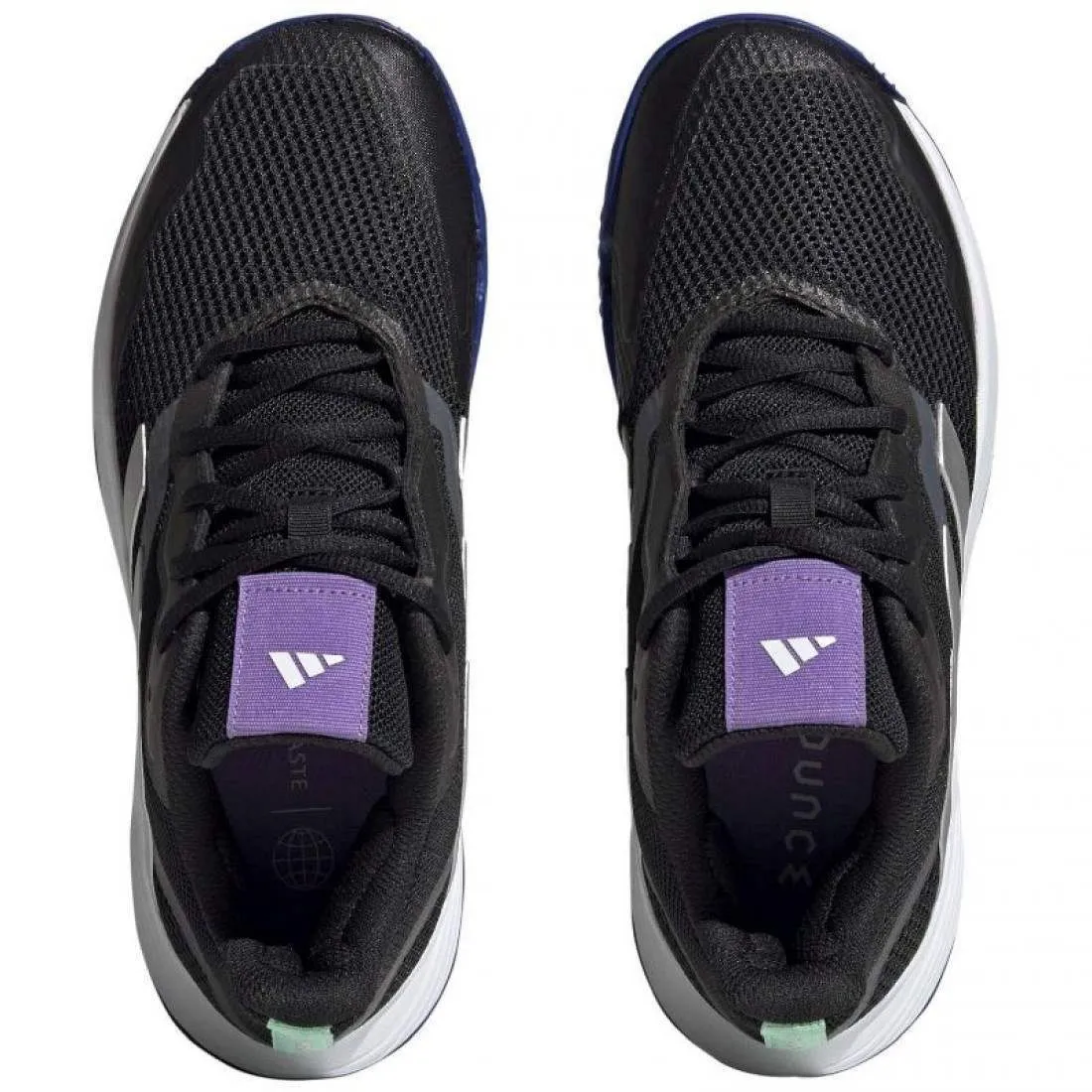 Zapatillas Adidas CourtJam Control Negro Nucleo Plata Mujer | Adidas