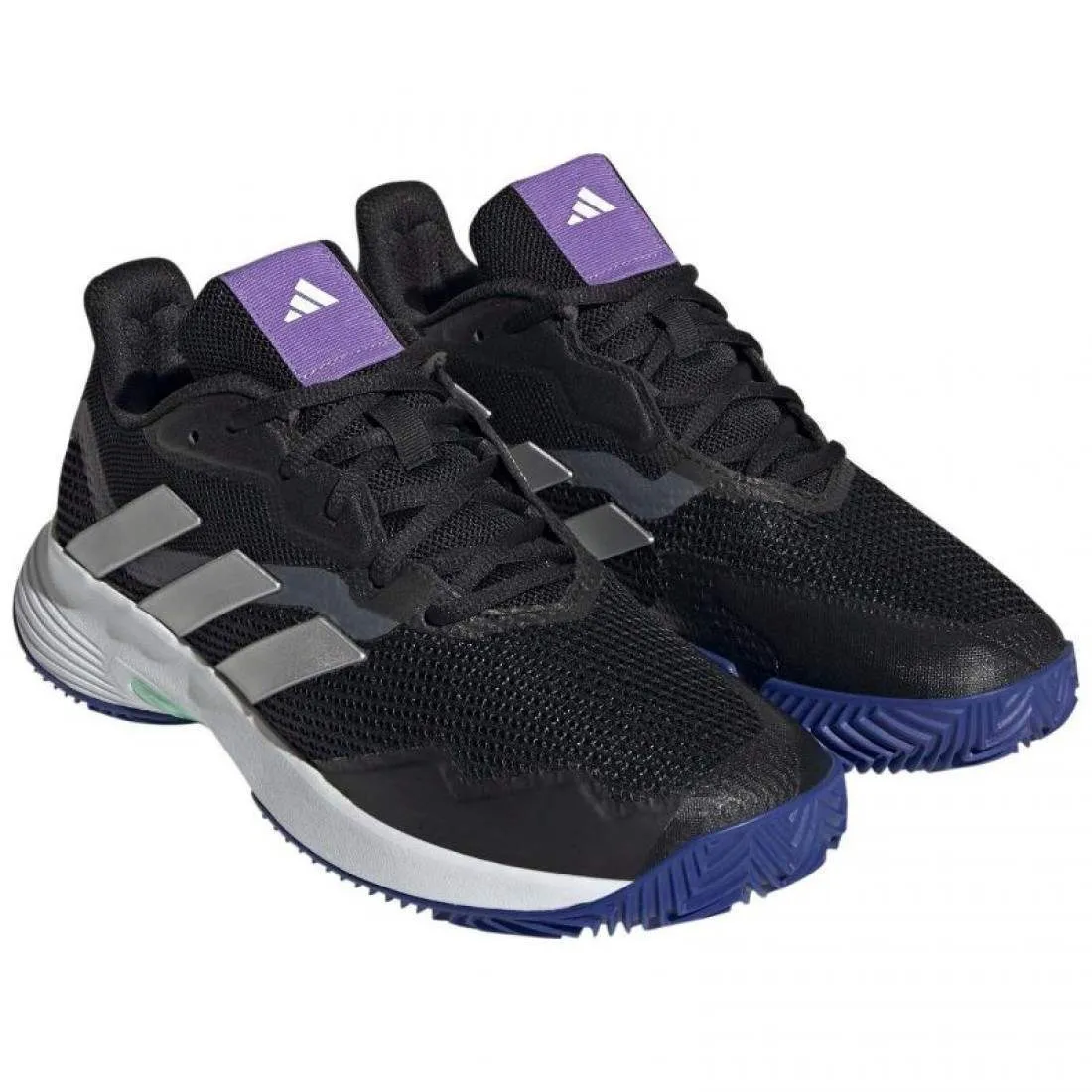 Zapatillas Adidas CourtJam Control Negro Nucleo Plata Mujer | Adidas