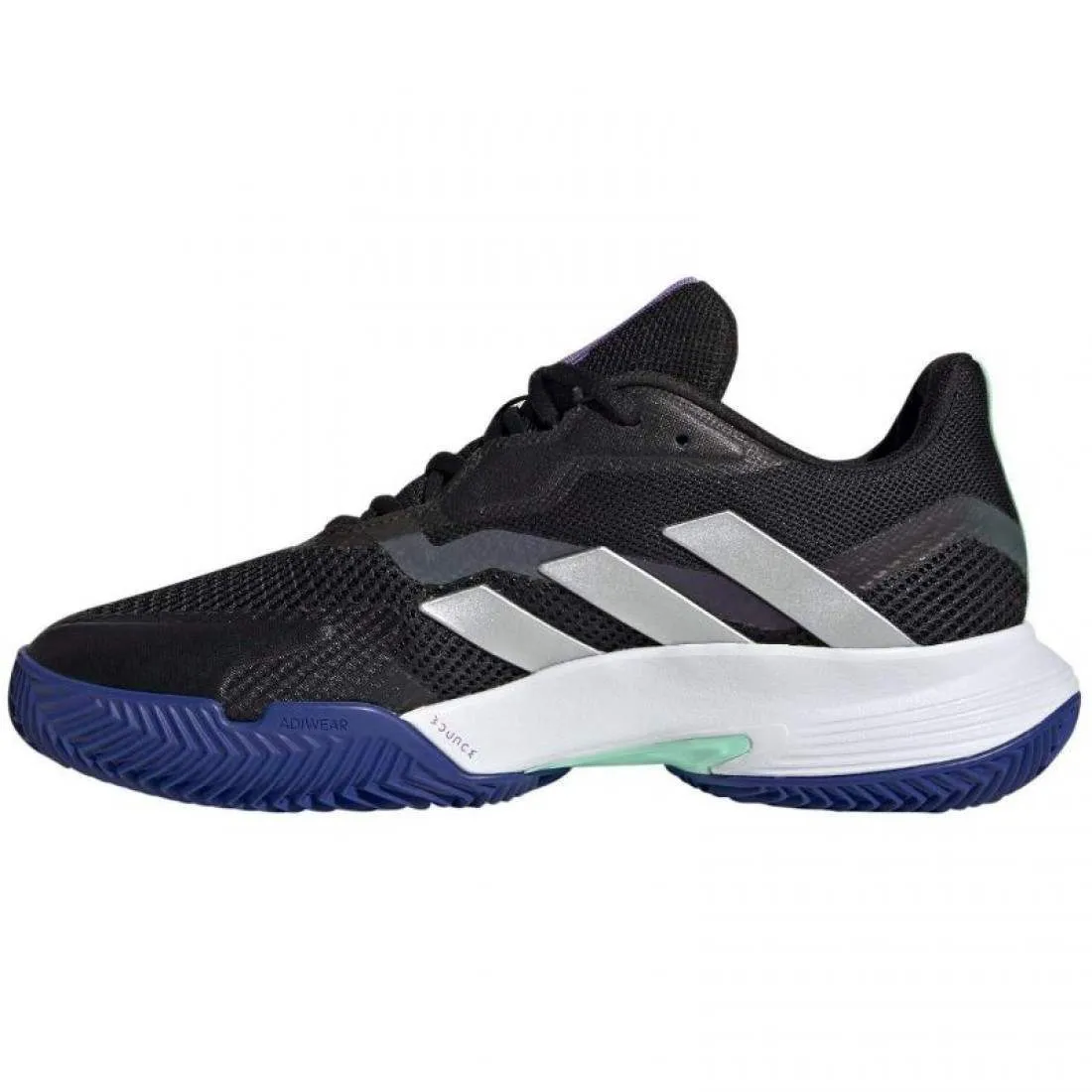 Zapatillas Adidas CourtJam Control Negro Nucleo Plata Mujer | Adidas