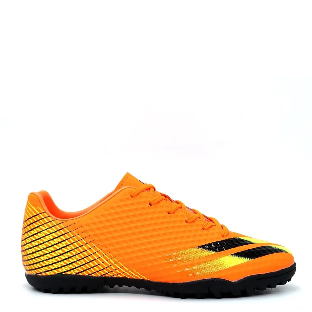 Zapatillas de Fútbol para Niño PATRICK ANCHELOTI/N Anaranjado Negro