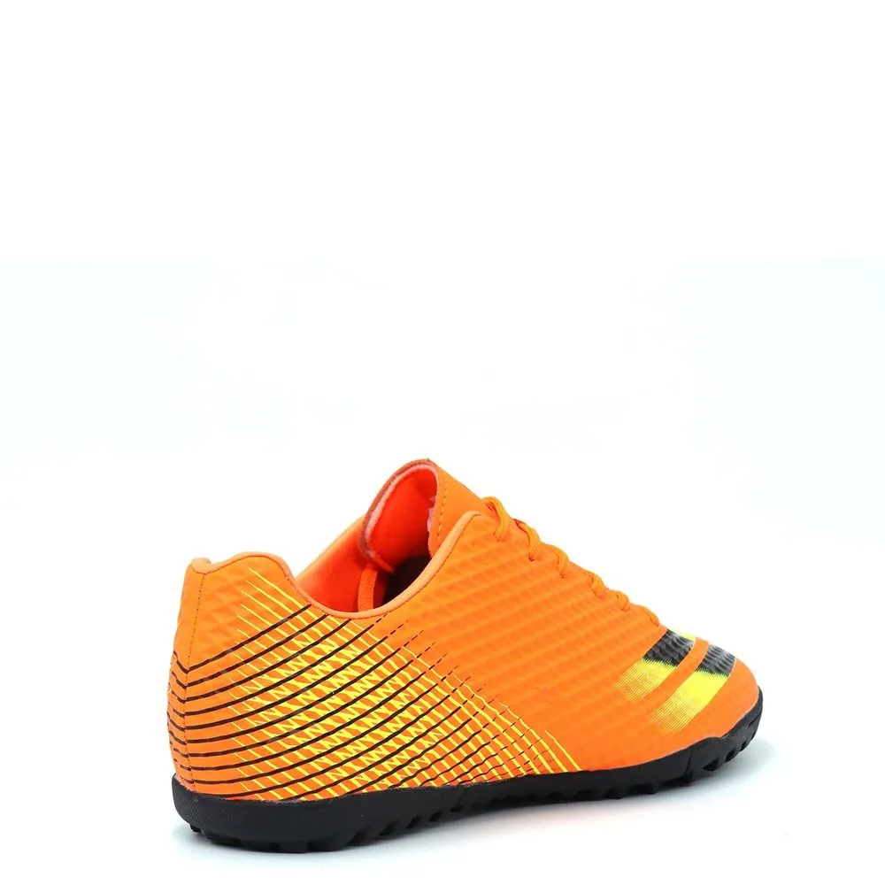 Zapatillas de Fútbol para Niño PATRICK ANCHELOTI/N Anaranjado Negro