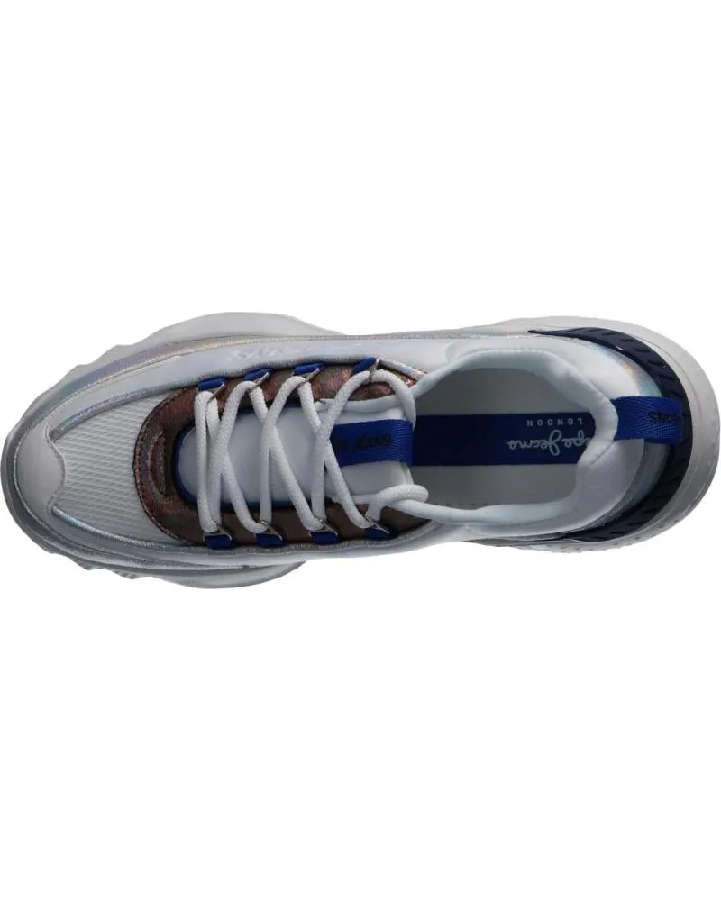 Zapatillas deporte de Mujer PEPE JEANS PLS31001 ECCLES 800 WHITE