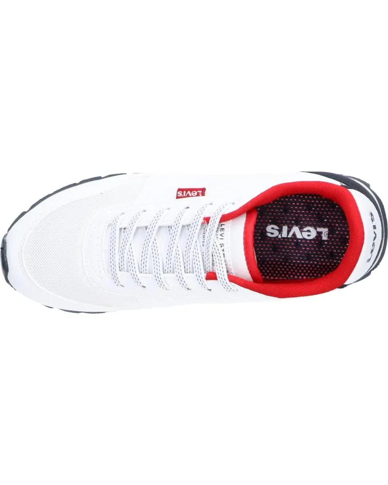 Zapatillas deporte de Mujer y Niña y Niño LEVIS VALE0002S ALEX 0122 WHT NAVY