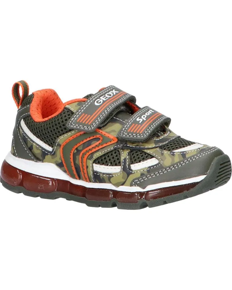 Zapatillas deporte de Niño GEOX J9244C 01454 J ANDROID C0623 MILITARY
