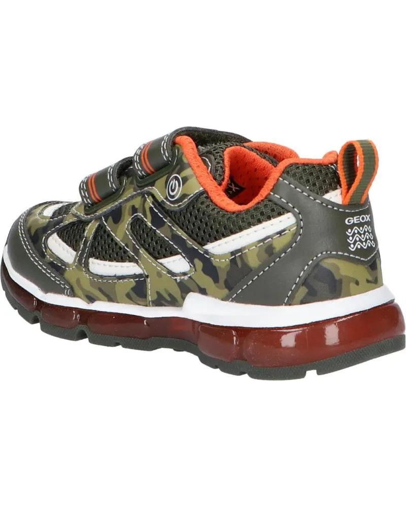 Zapatillas deporte de Niño GEOX J9244C 01454 J ANDROID C0623 MILITARY