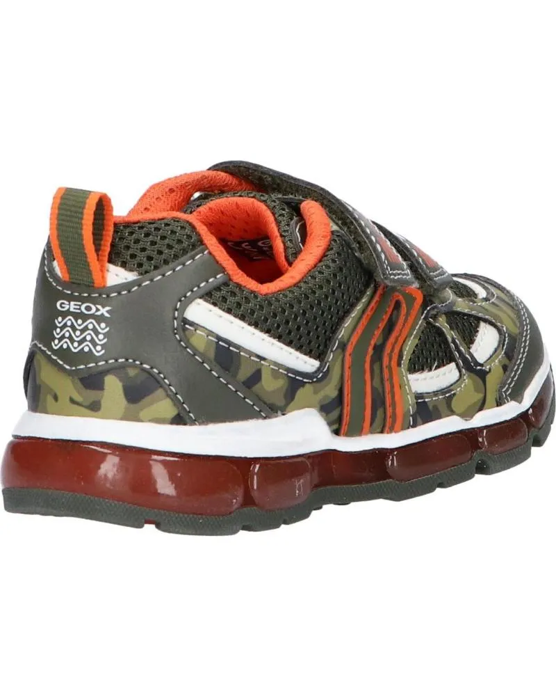 Zapatillas deporte de Niño GEOX J9244C 01454 J ANDROID C0623 MILITARY