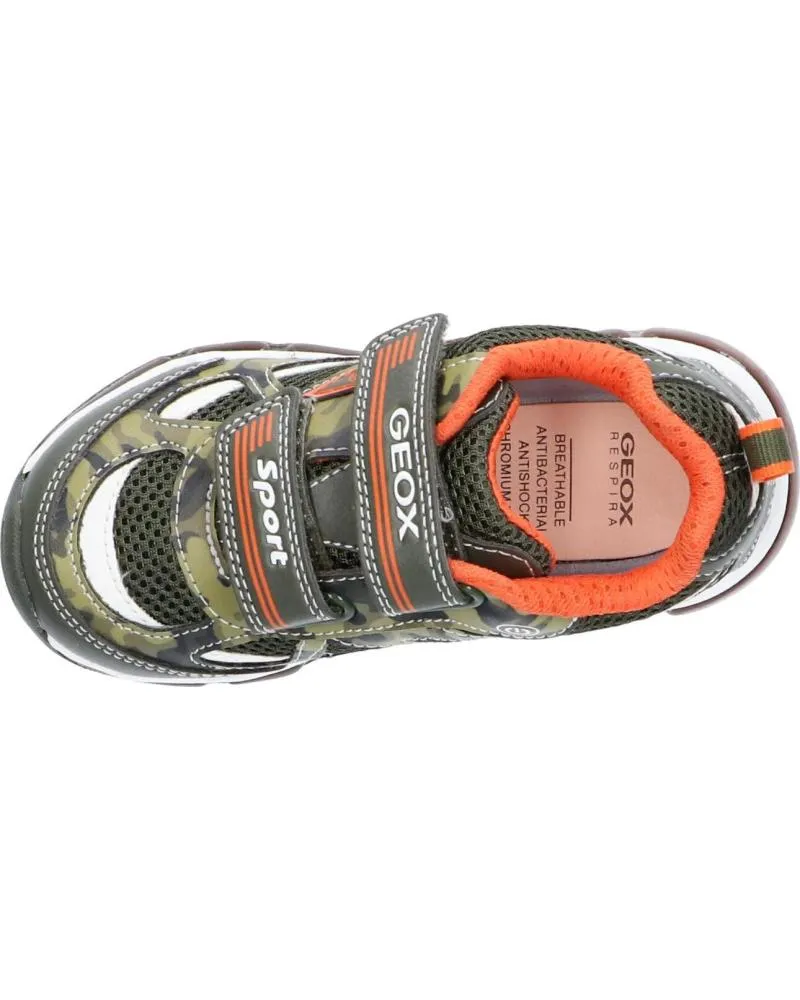 Zapatillas deporte de Niño GEOX J9244C 01454 J ANDROID C0623 MILITARY