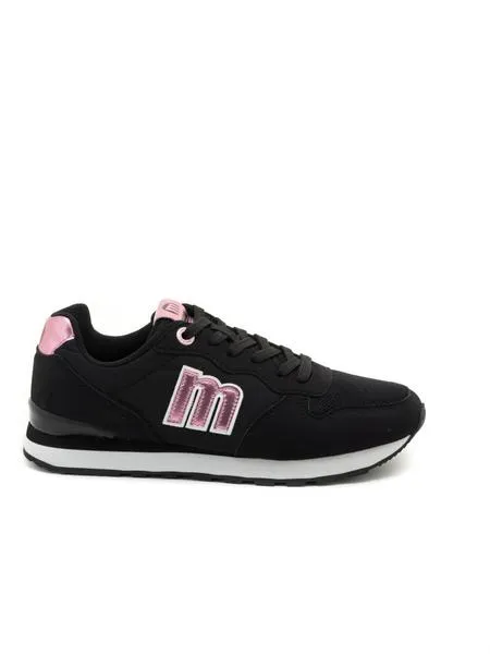 zapatillas mtng joggo negras para mujer