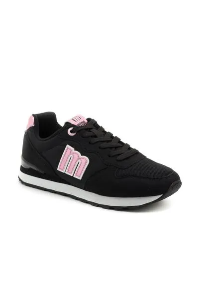 zapatillas mtng joggo negras para mujer
