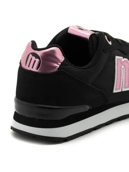 zapatillas mtng joggo negras para mujer