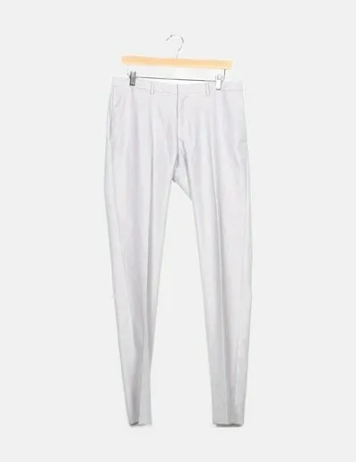 Zara Traje gris textura